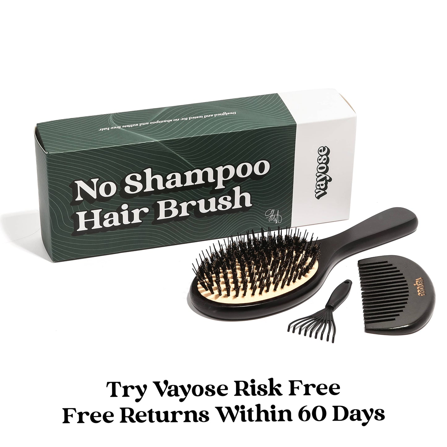 No Shampoo Hair Brush