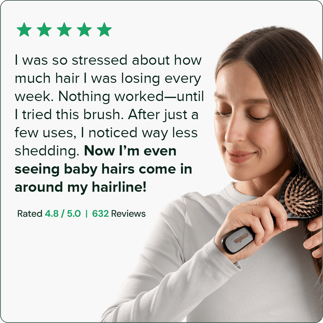 No Shedding Hair Brush