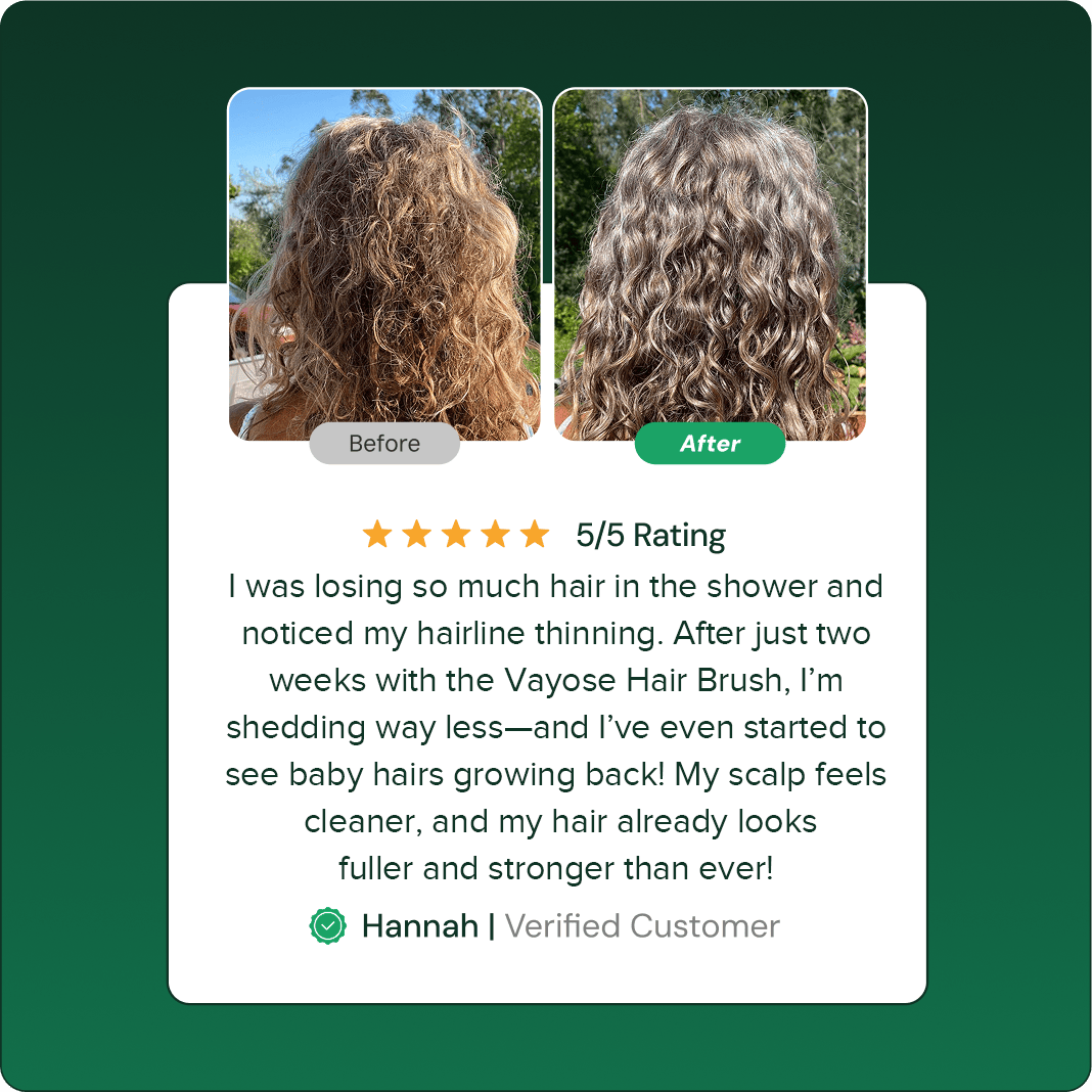 No Shedding Hair Brush