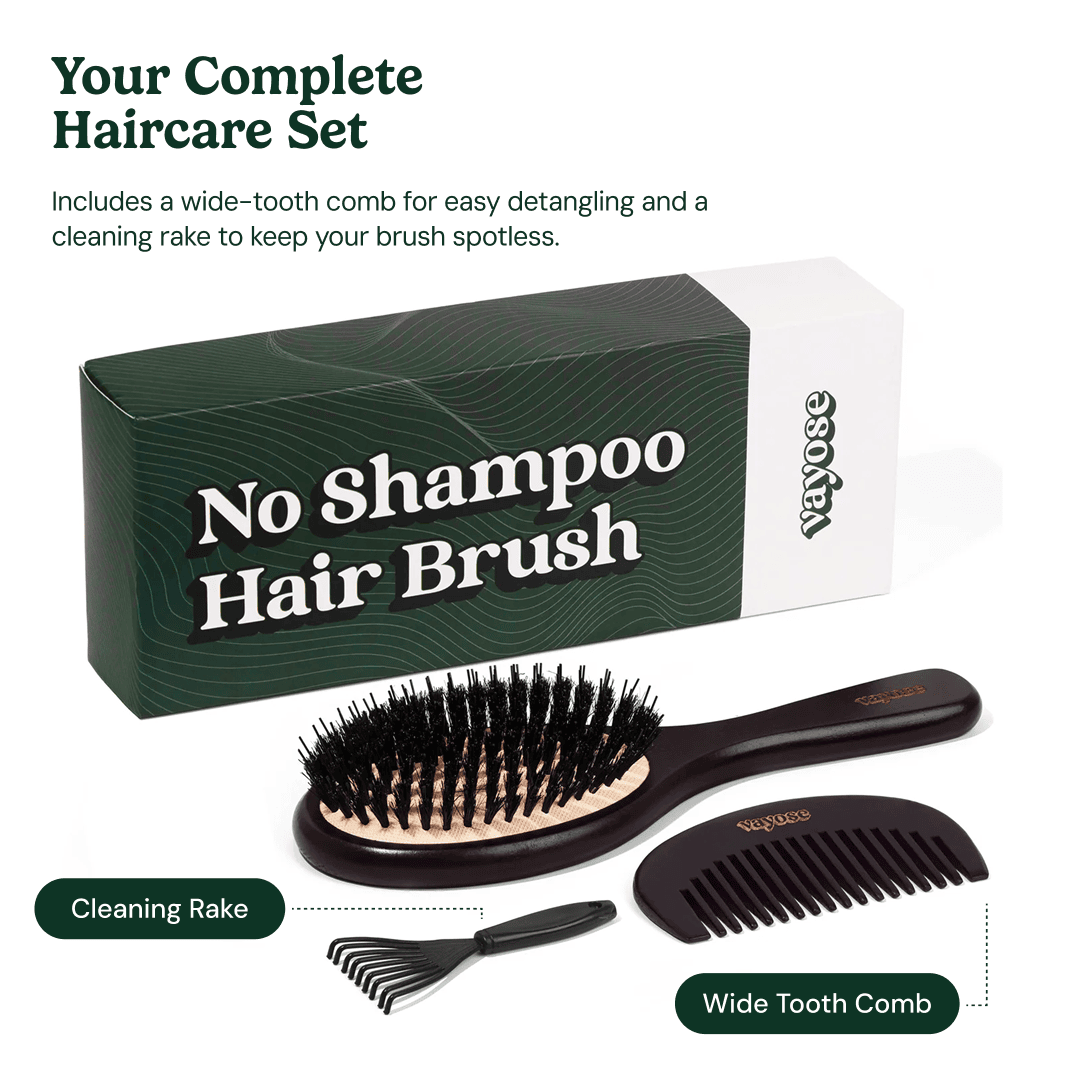 No Shampoo Hair Brush
