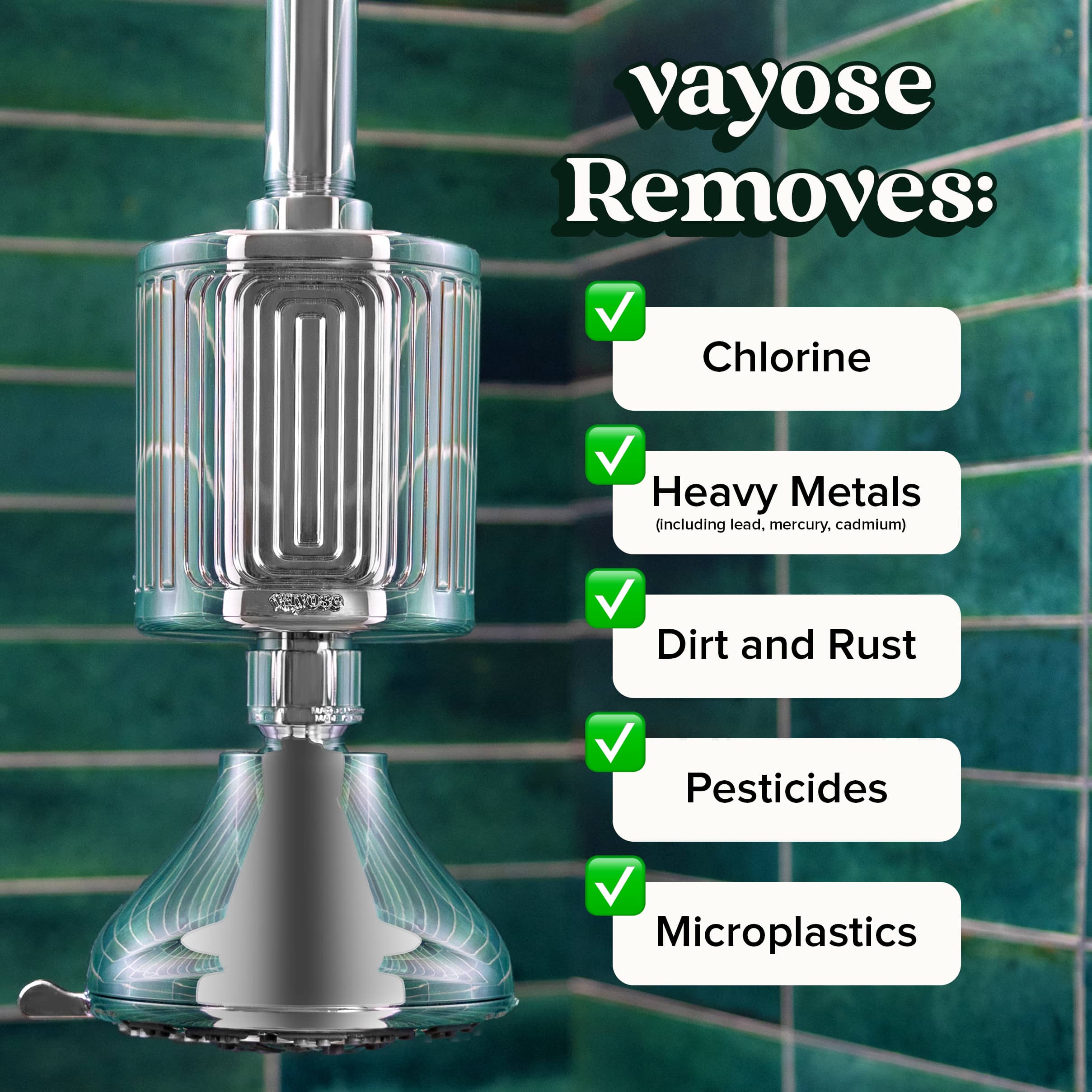 Vayose Shower Filter
