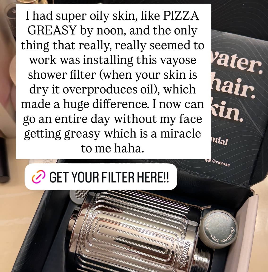 Vayose Shower Filter