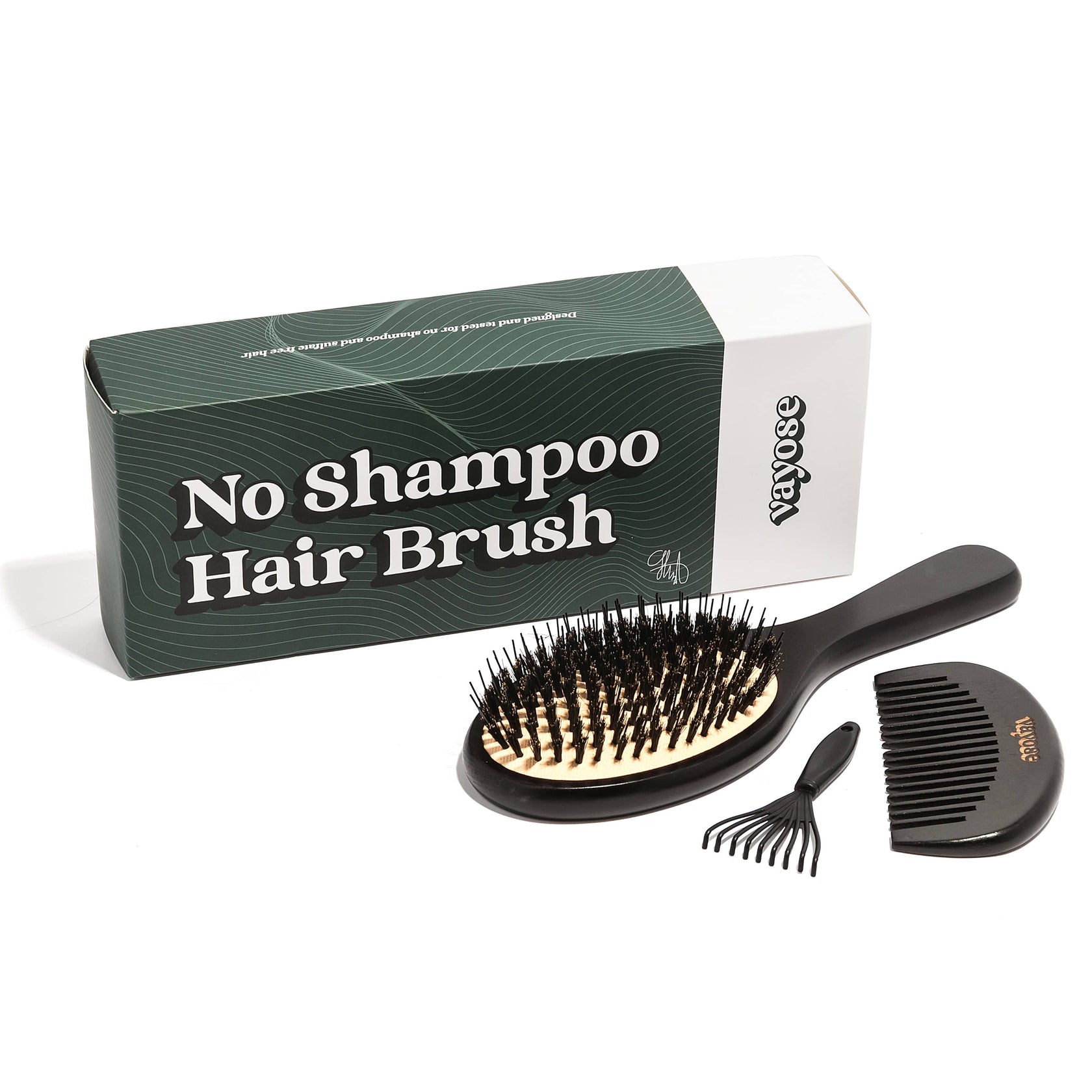 No Shampoo Hair Brush Vayose