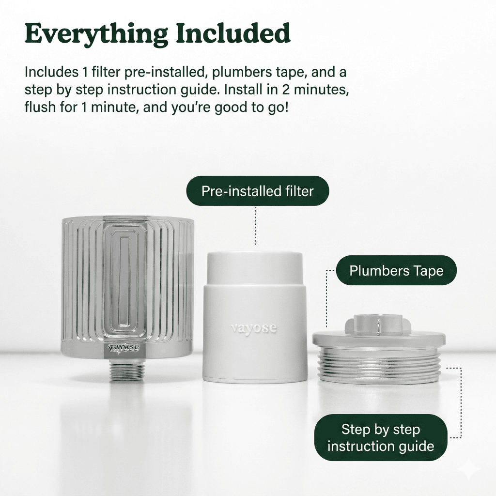 Vayose Shower Filter