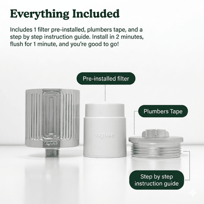 Vayose Shower Filter
